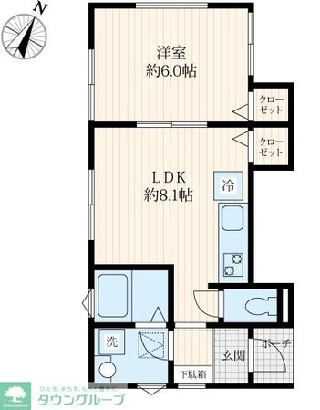 CE LA VI 中落合(セラビ中落合)の物件間取画像